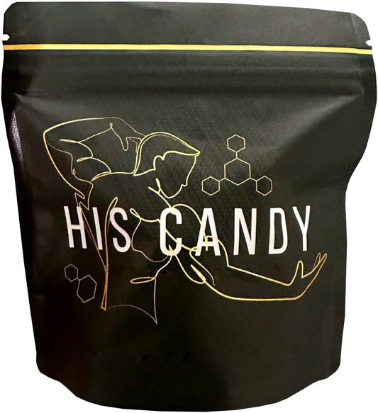 HIS CANDY Energy Boosting Candy | Natural Support for Vitality & Endurance | 5 Count