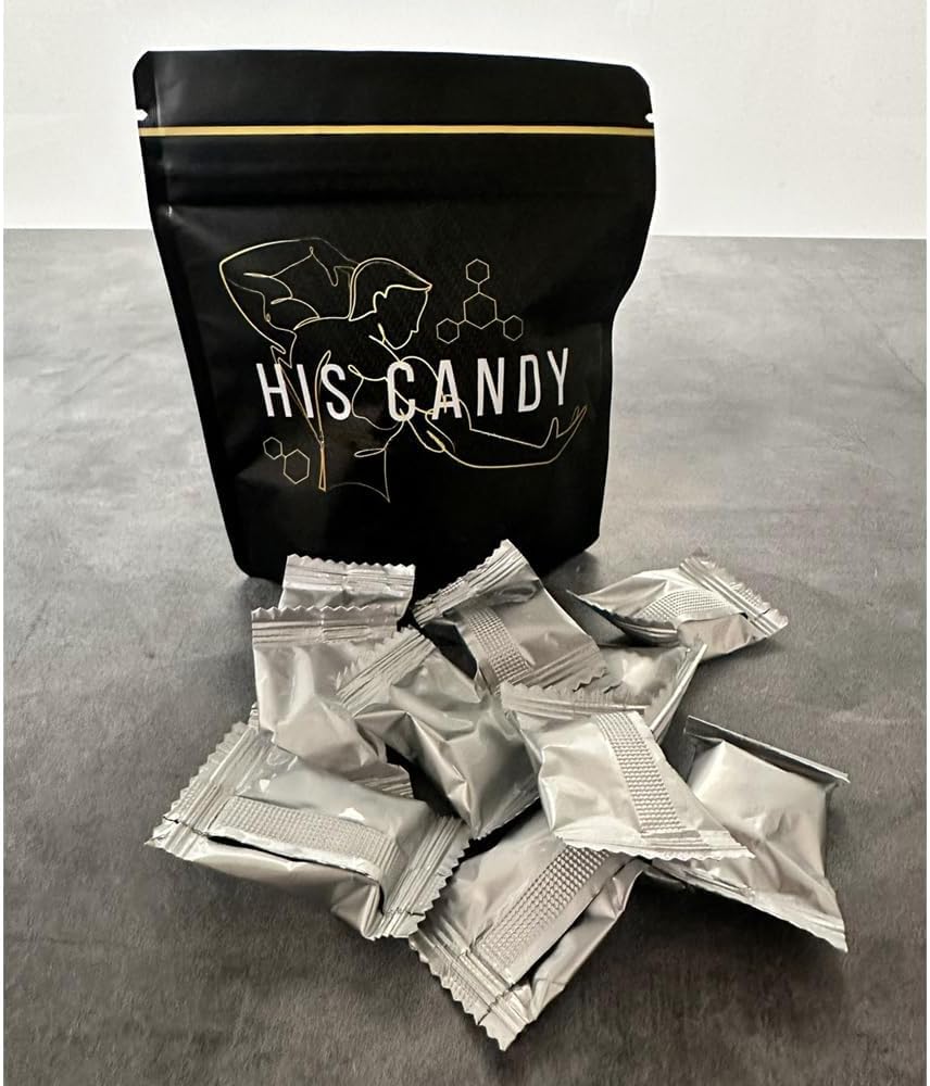 HIS CANDY Energy Boosting Candy | Natural Support for Vitality & Endurance | 5 Count