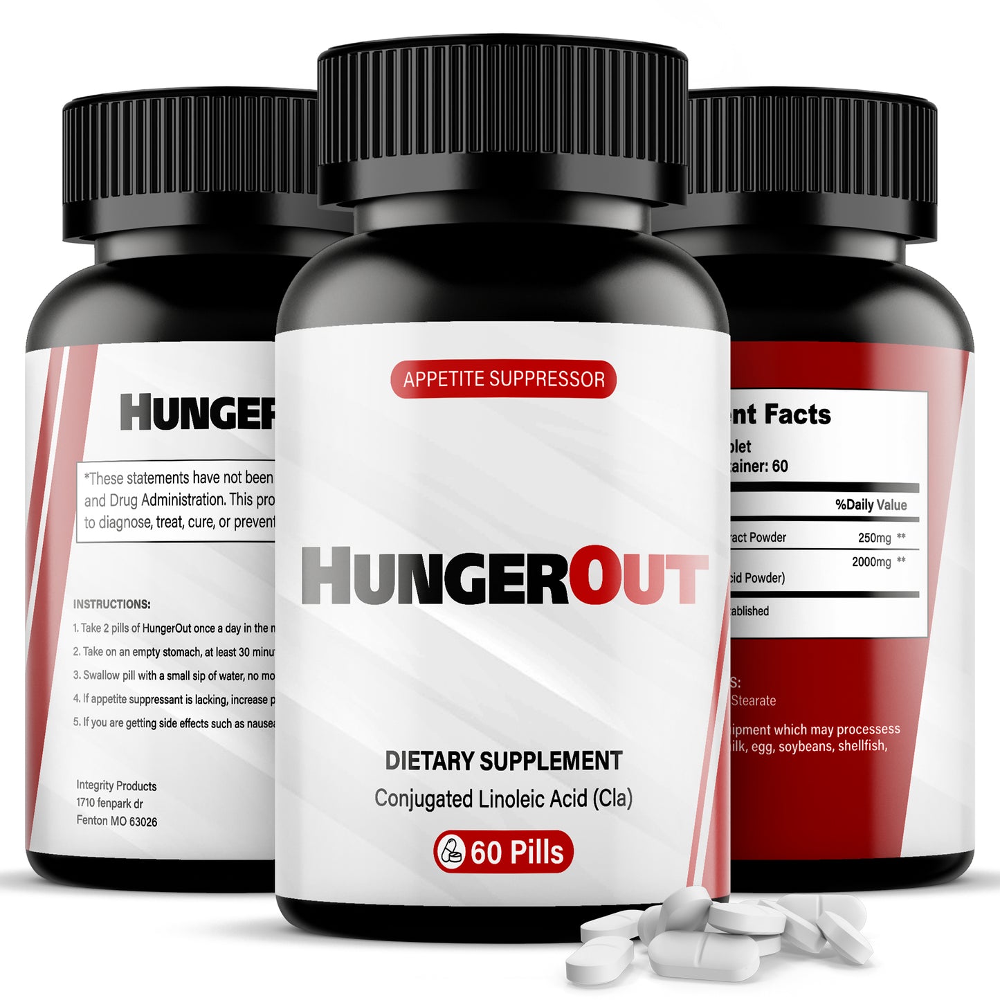 Naturally Support GLP-1 Production & Curb Appetite, Delayed Release, Third-Party Tested, for Men & Women (60 Capsules, 1-Pack)