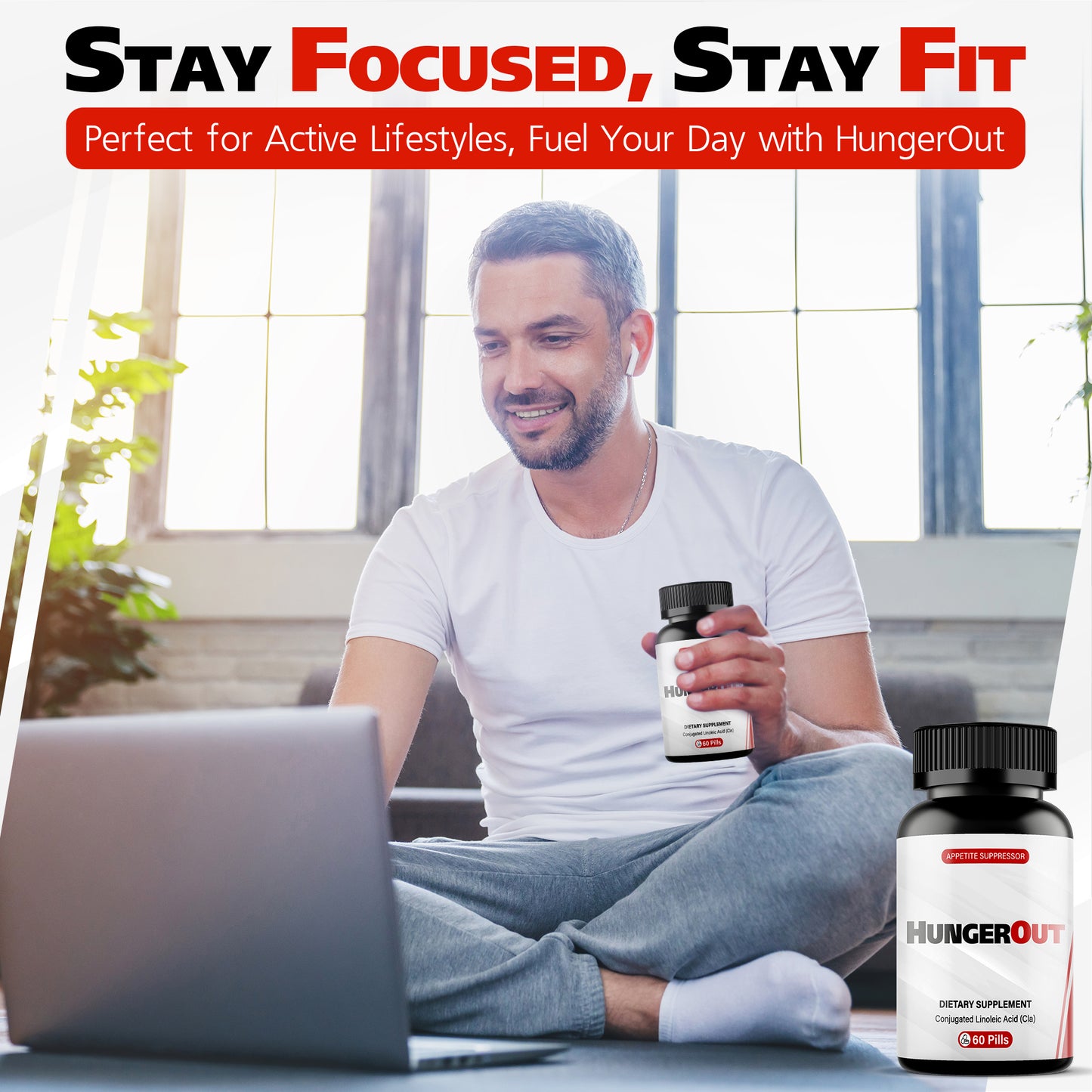 Naturally Support GLP-1 Production & Curb Appetite, Delayed Release, Third-Party Tested, for Men & Women (60 Capsules, 1-Pack)
