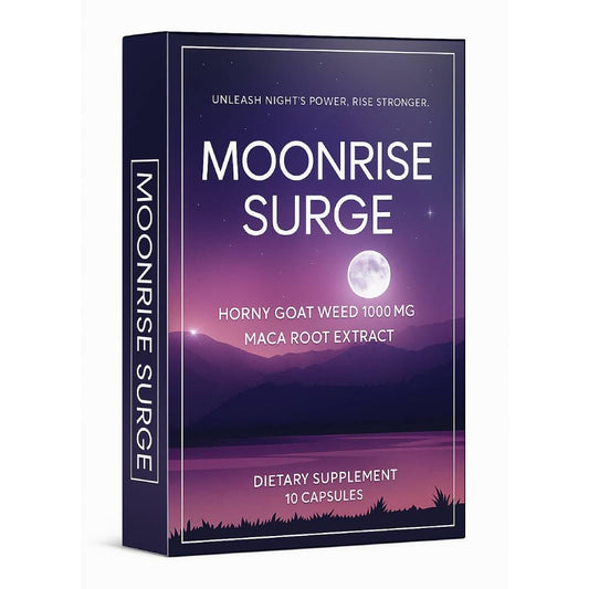 MOONRISE SURGE Blended Nutrition for Energy, Vitality and Sports Living - 10 Count